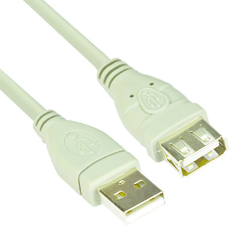 VCom Кабел USB 2.0 AM / AF - CU202-5m