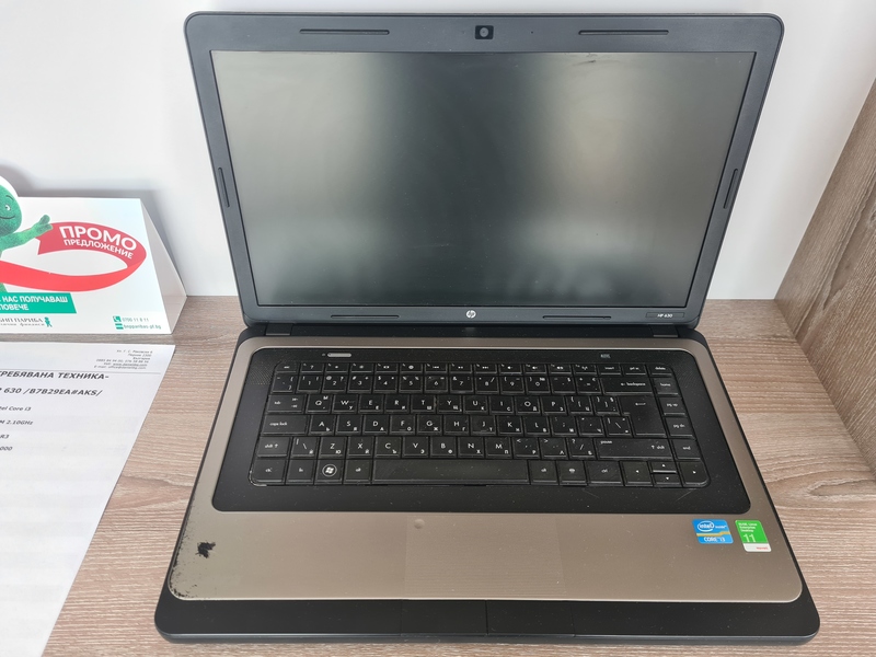 Лаптоп втора употреба HP 630 B7B29E
