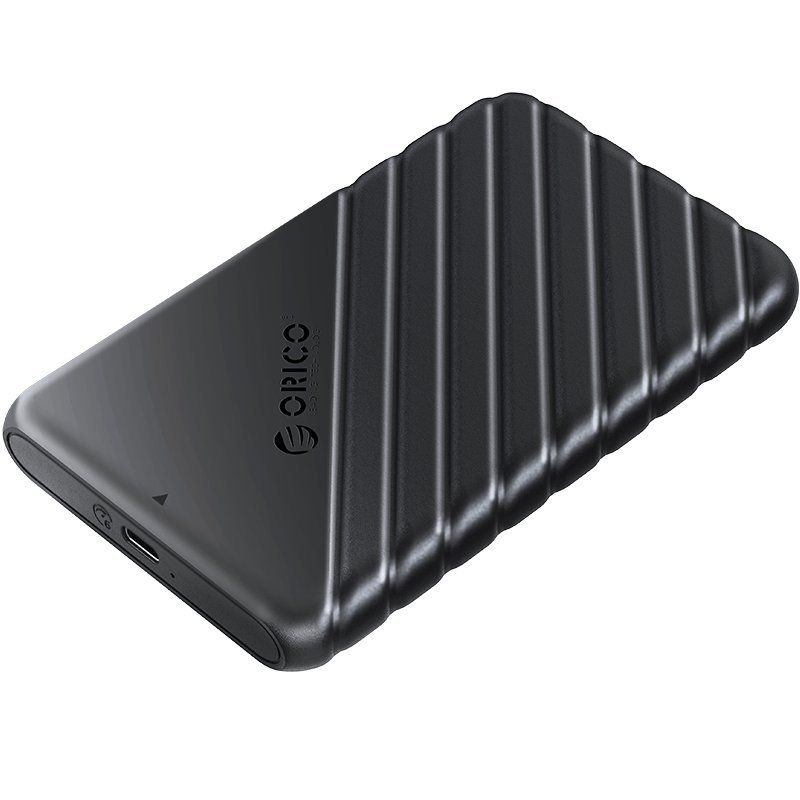 Orico външна кутия за диск Storage - Case - 2.5 inch TYPE C Black - 25PW1-C3-BK-EP