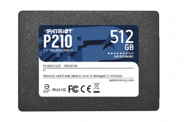 Твърд диск, Patriot P210 512GB SATA3 2.5