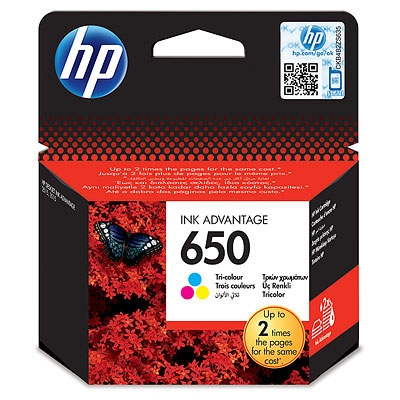 Консуматив, HP 650 Tri-color Ink Cartridge