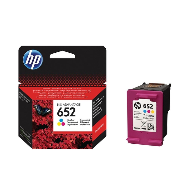 Консуматив, HP 652 Tri-colour Ink Cartridge