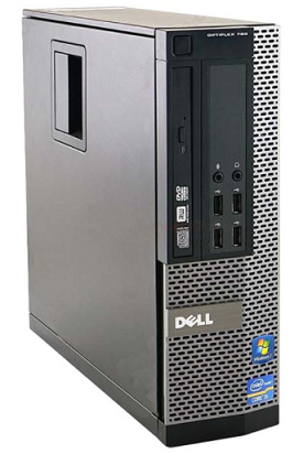 DELL OptiPlex 7010 A- клас Intel Core i3 3220 3300Mhz 3MB 4096MB DDR3 250 GB SATA NO OD Slim Desktop