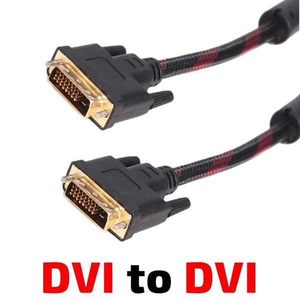Кабел DeTech DVI-DVI, 1.5m, 24+1,С ферит - 18184