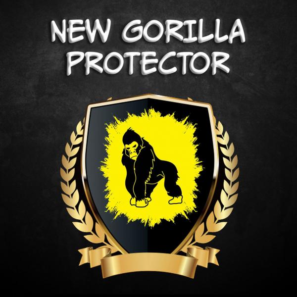 Full Glue NEW Gorilla Стъклен screen protector /Черен/ за Huawei P40 Lite E