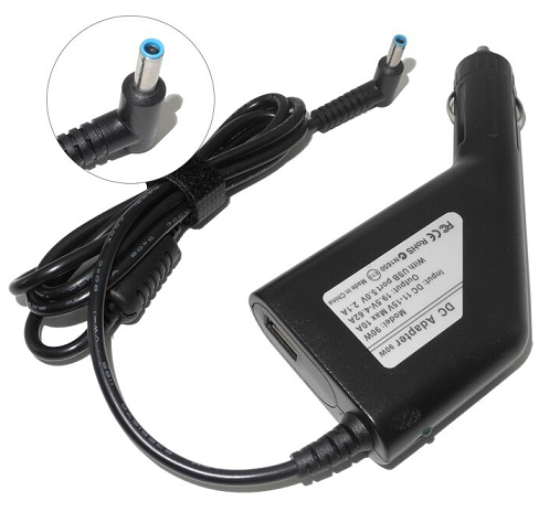 DC CAR Adapter / Зарядно за кола (автомобил) HP Compaq Notebook 19.5V 90W 4.62A (4.5x3.0x0.7)