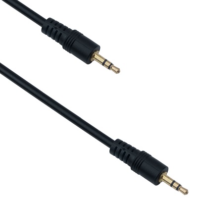 Аудио кабел DeTech М - М, 3.5мм, 3м -18039