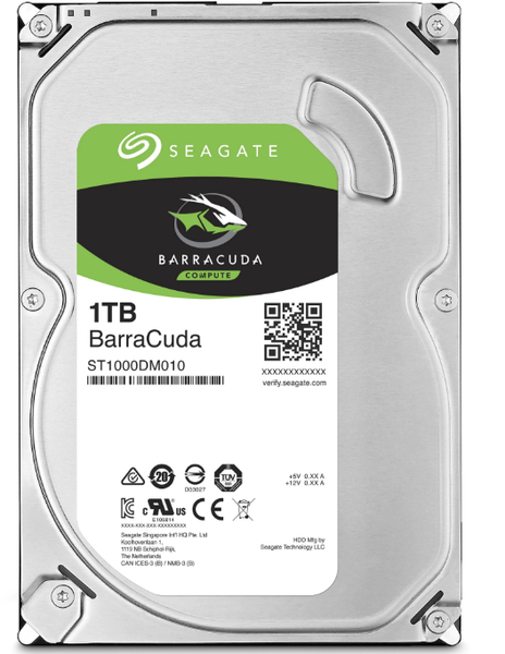 Хард диск SEAGATE, 1TB, 64MB, 7200 RPM, SATA 6.0GB/S, ST1000DM010