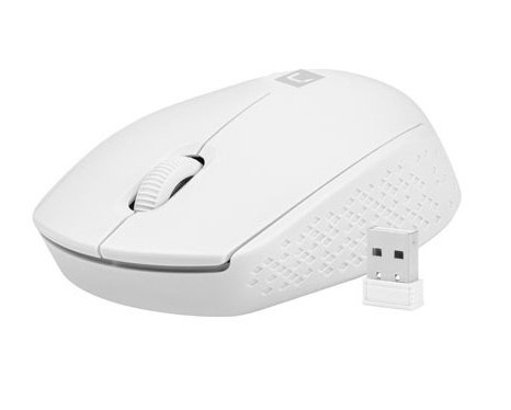 Мишка, Natec Mouse Stork Wireless 1600DPI Optical, White