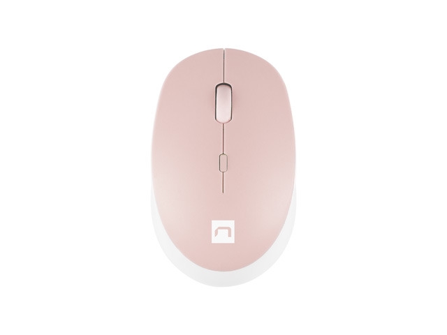 Мишка, Natec Mouse Harrier 2 Wireless 1600 DPI Bluetooth 5.1 White-Pink