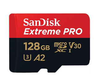 Карта памет SANDISK Extreme PRO microSDXC, 128GB