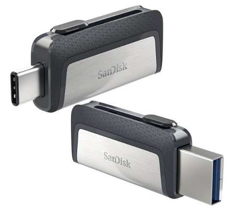 USB ПАМЕТ SANDISK ULTRA DUAL DRIVE USB 3.0/ TYPE-C, 64GB