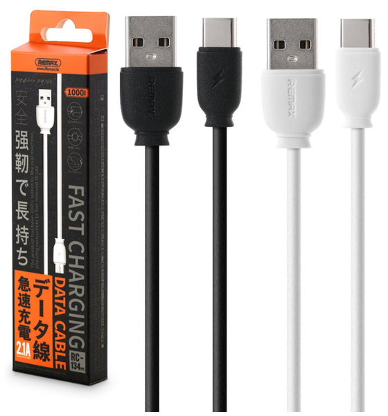 Кабел за данни Remax RC-134a, USB Type-C, 1.0м