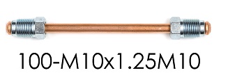 СВРЪЗКА ТРЪБИЧКА 100мм M10x1.25M10