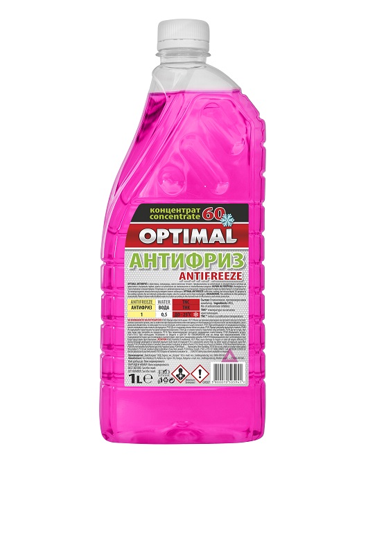 OPTIMAL АНТИФРИЗ/G12/ЧЕРВЕН 1л