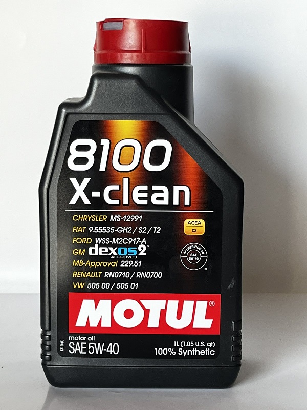 MOTUL 8100 X-Clean 5W40 C3 1L