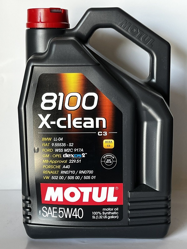 MOTUL 8100 X-Clean 5W40 C3 5L
