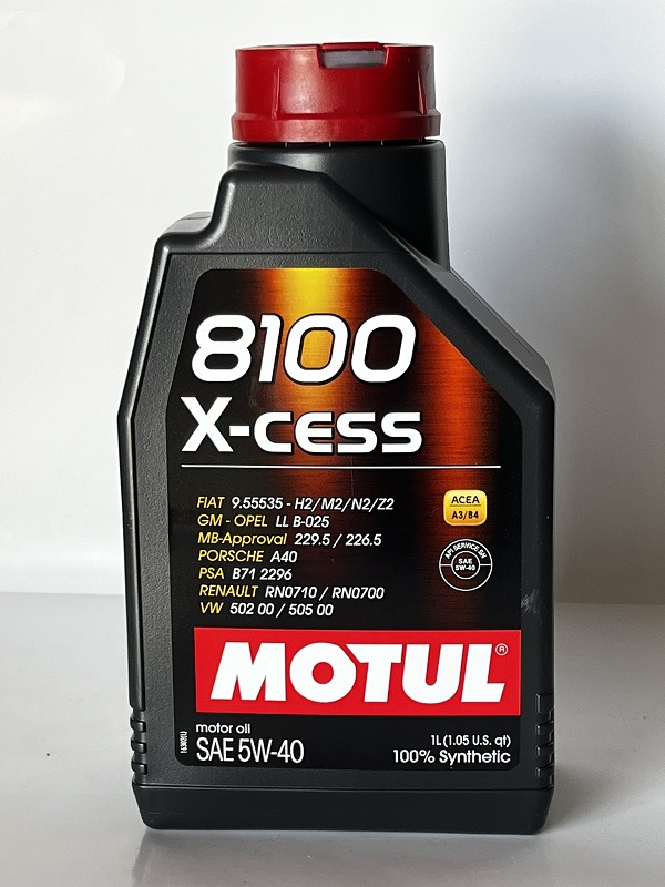 MOTUL 8100 X-cess 5W40 100% СИНТЕТИКА 1L