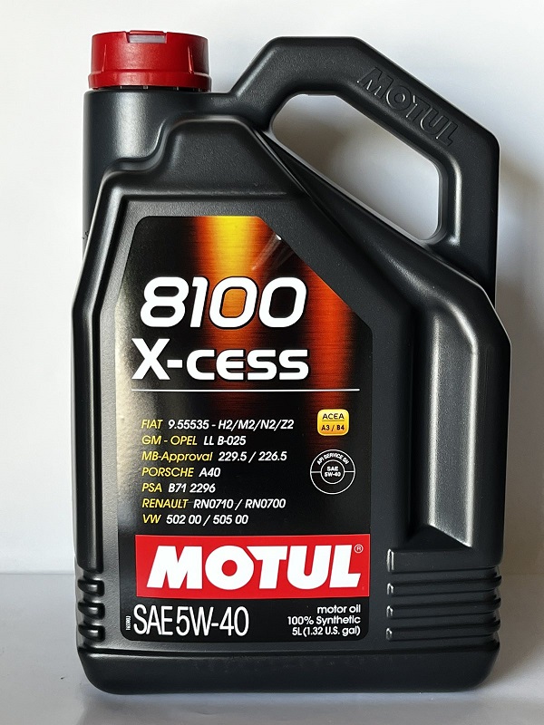 MOTUL 8100 X-cess 5W40 100% СИНТЕТИКА 5L