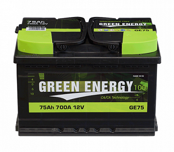 акумулатор GREEN ENERGY 12V 75Ah 700A