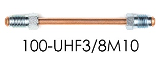 СВРЪЗКА ТРЪБИЧКА USA CARS 100мм UHF3/8M10